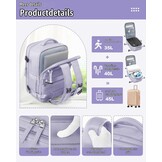 Handbagage Rugzak 40x30x20cm met Vacuüm Pomp - 33% Korting!