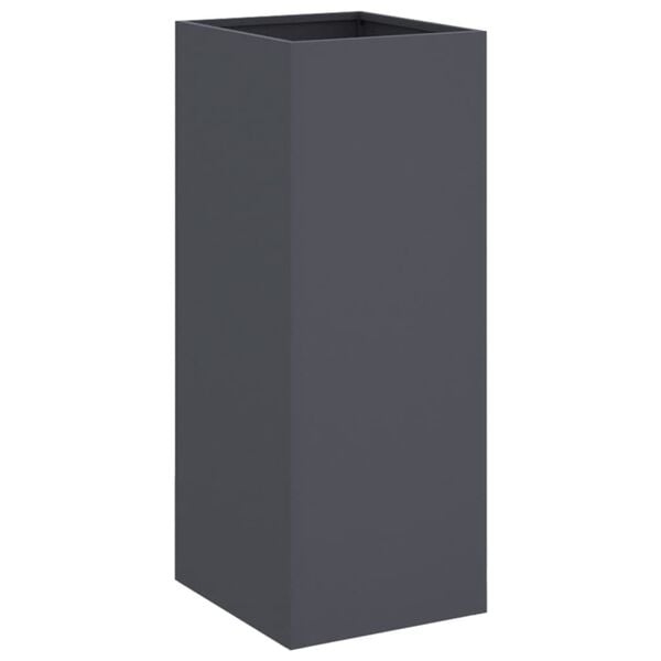 Plantenbak Staal Antraciet 32x29x75 cm - 34% Korting