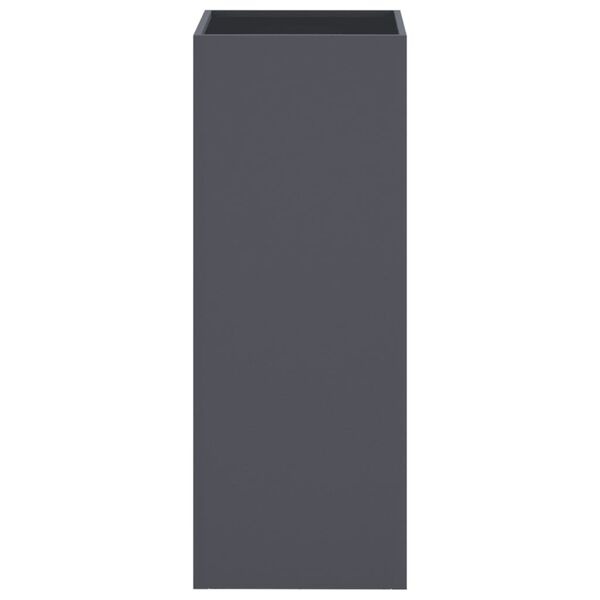 Plantenbak Staal Antraciet 32x29x75 cm - 34% Korting