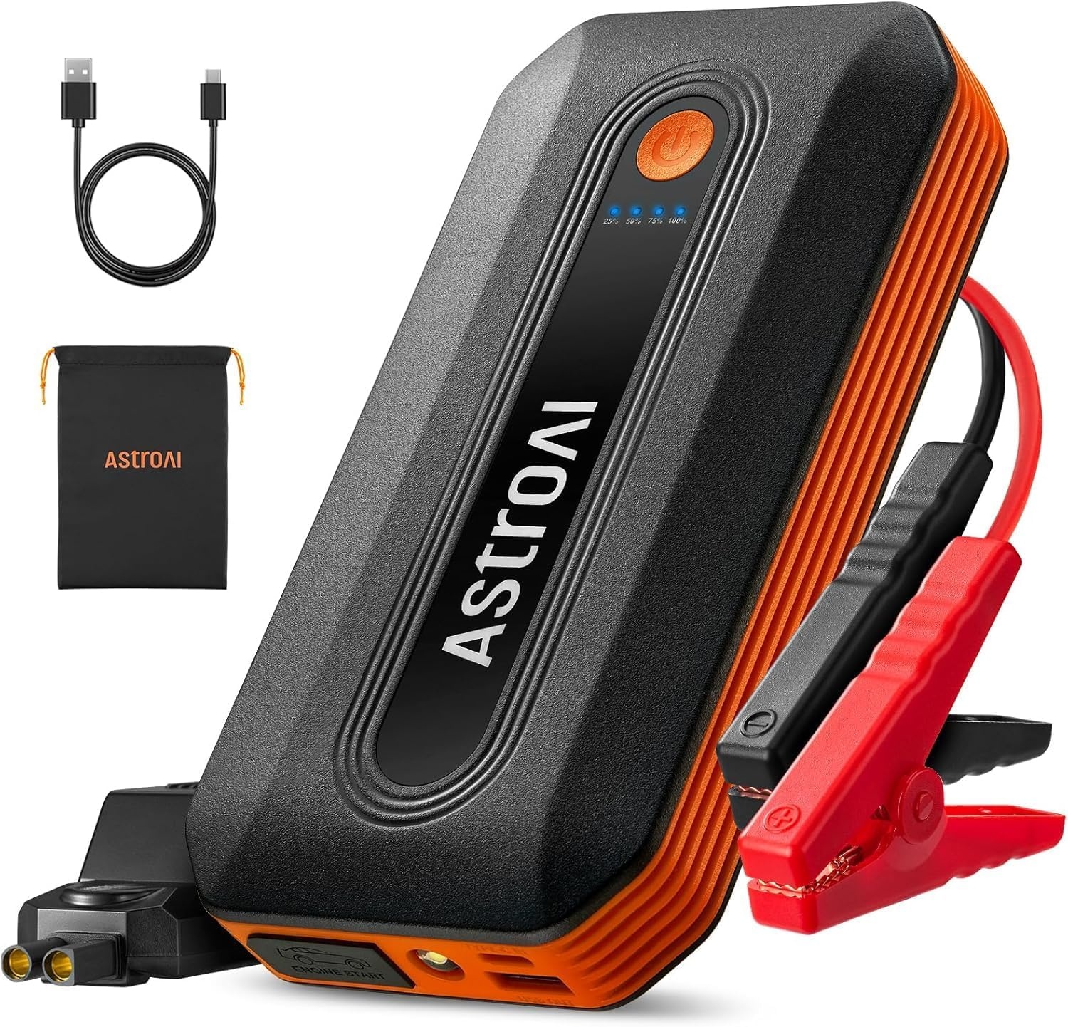 Starthulp Powerbank 29600 mAh voor Auto & Motor - 2000A - 28% Korting