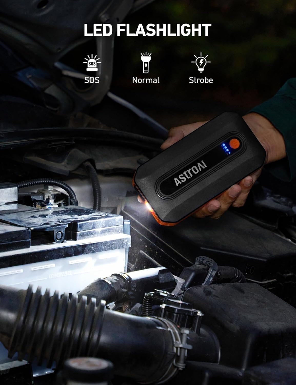 Starthulp Powerbank 29600 mAh voor Auto & Motor - 2000A - 28% Korting