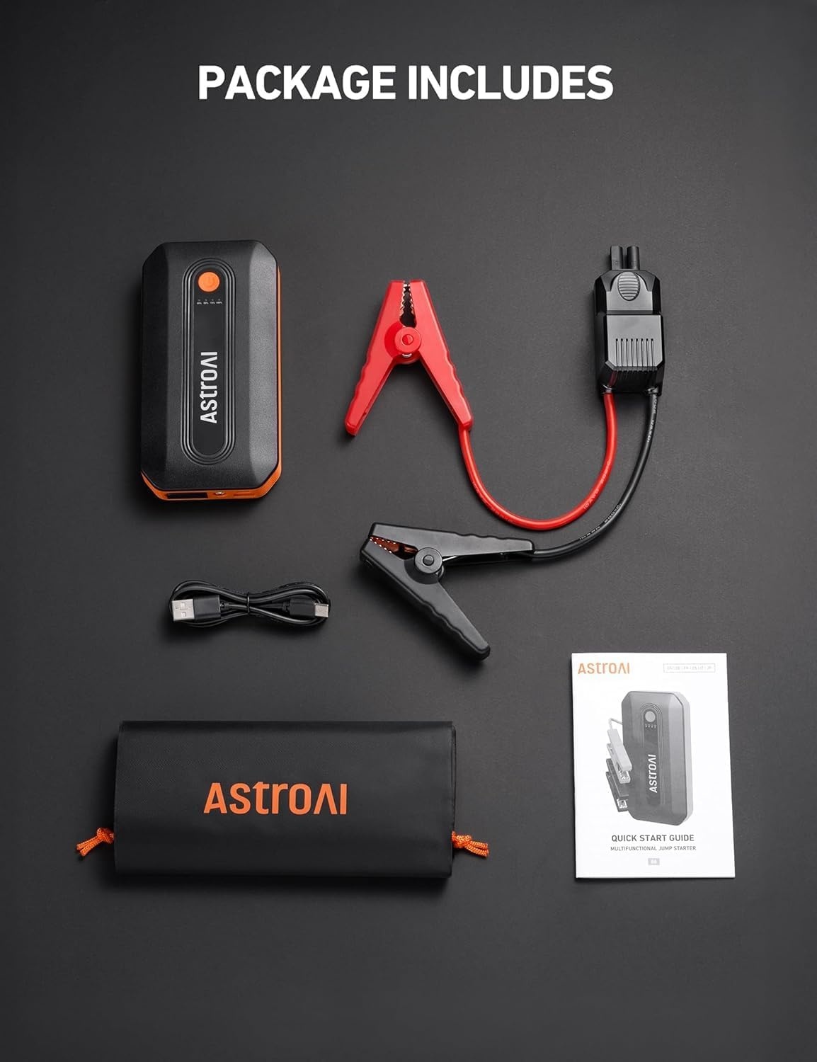 Starthulp Powerbank 29600 mAh voor Auto & Motor - 2000A - 28% Korting