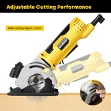 Mini Cirkelzaag 580W - 33% Korting! Ideaal voor Hout, Tegels & Metaal
