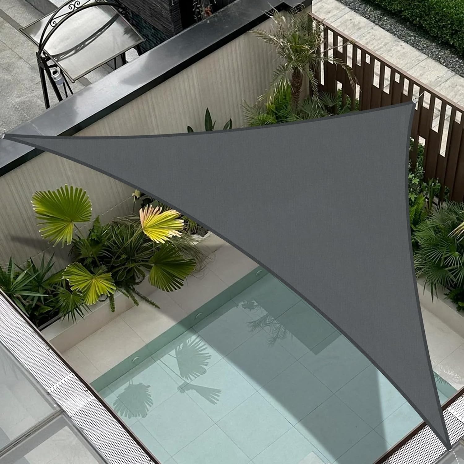 Waterdicht Vierkant Schaduwdoek 5x5m Crème met 34% Korting
