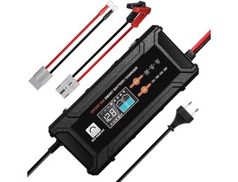 Slimme Acculader 12V/24V 20A LiFePO4 & Loodzuur - 34% Korting