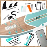 Opblaasbaar SUP Board 3.3m - Stabiel & Duurzaam (35% Korting)