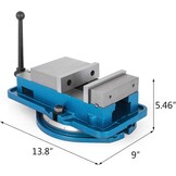 Bankschroef 125 mm Gietijzer met 34% Korting | Draaibaar