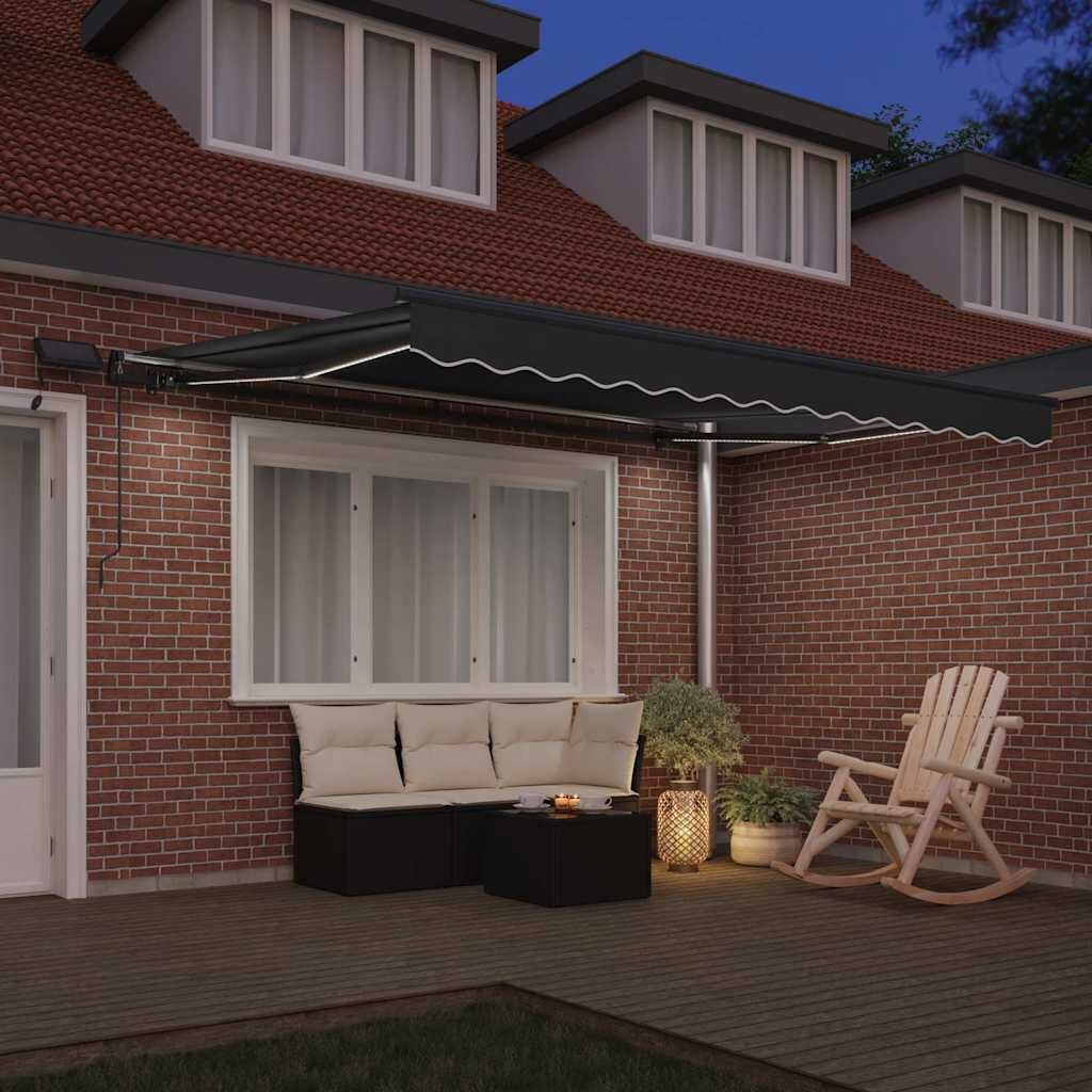 Markies Antraciet Metaal 3.5x2.5m - 65% Korting