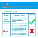 Sublimatie-inktcartridges Sawgrass SG500/SG1000 - 4-pack KCMY - 33% Korting