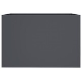 Plantenbak Staal 62x47x46 cm Antraciet - 34% Korting!