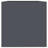 Plantenbak Staal 62x47x46 cm Antraciet - 34% Korting!