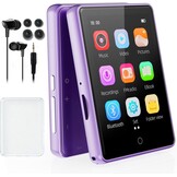 MP3-speler 64GB Paars met Touchscreen & Bluetooth 5.3 - Nu 28% Korting!