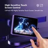 MP3-speler 64GB Paars met Touchscreen & Bluetooth 5.3 - Nu 28% Korting!