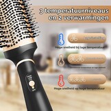 4-in-1 Föhnborstel met 3 Warmtestanden & Ionentechnologie - 1000W