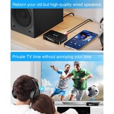 3-in-1 Bluetooth 5.0 Audio Adapter met Afstandsbediening - 27% Korting