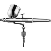 MEEDEN Mini Airbrush Set met Compressor & 12 Kleuren Verf (Wit) - 34% Korting
