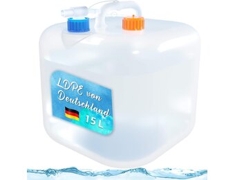Opvouwbare Watertank met Kraan (10L) - 31% Korting!