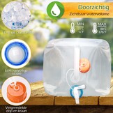 Opvouwbare Watertank met Kraan (10L) - 31% Korting!