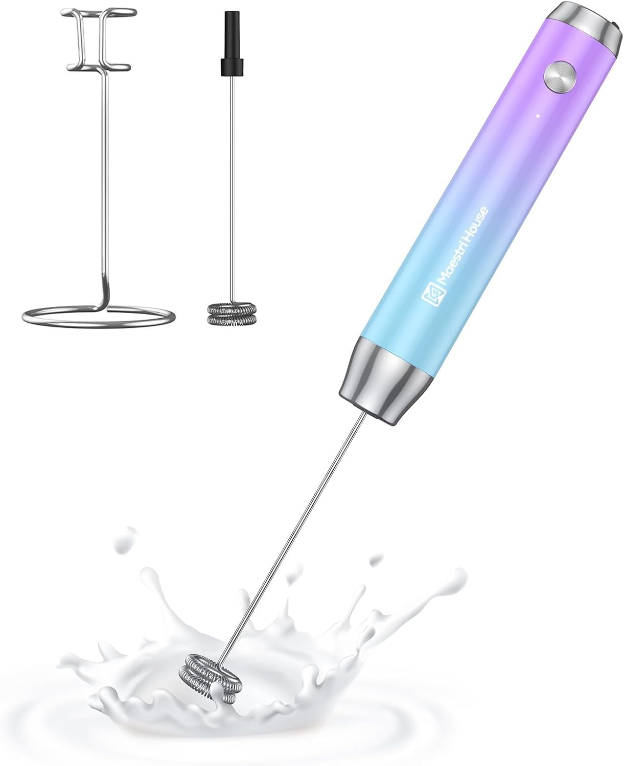 Maestri House Melkopschuimer: Oplaadbaar & Waterdicht met 32% Korting!