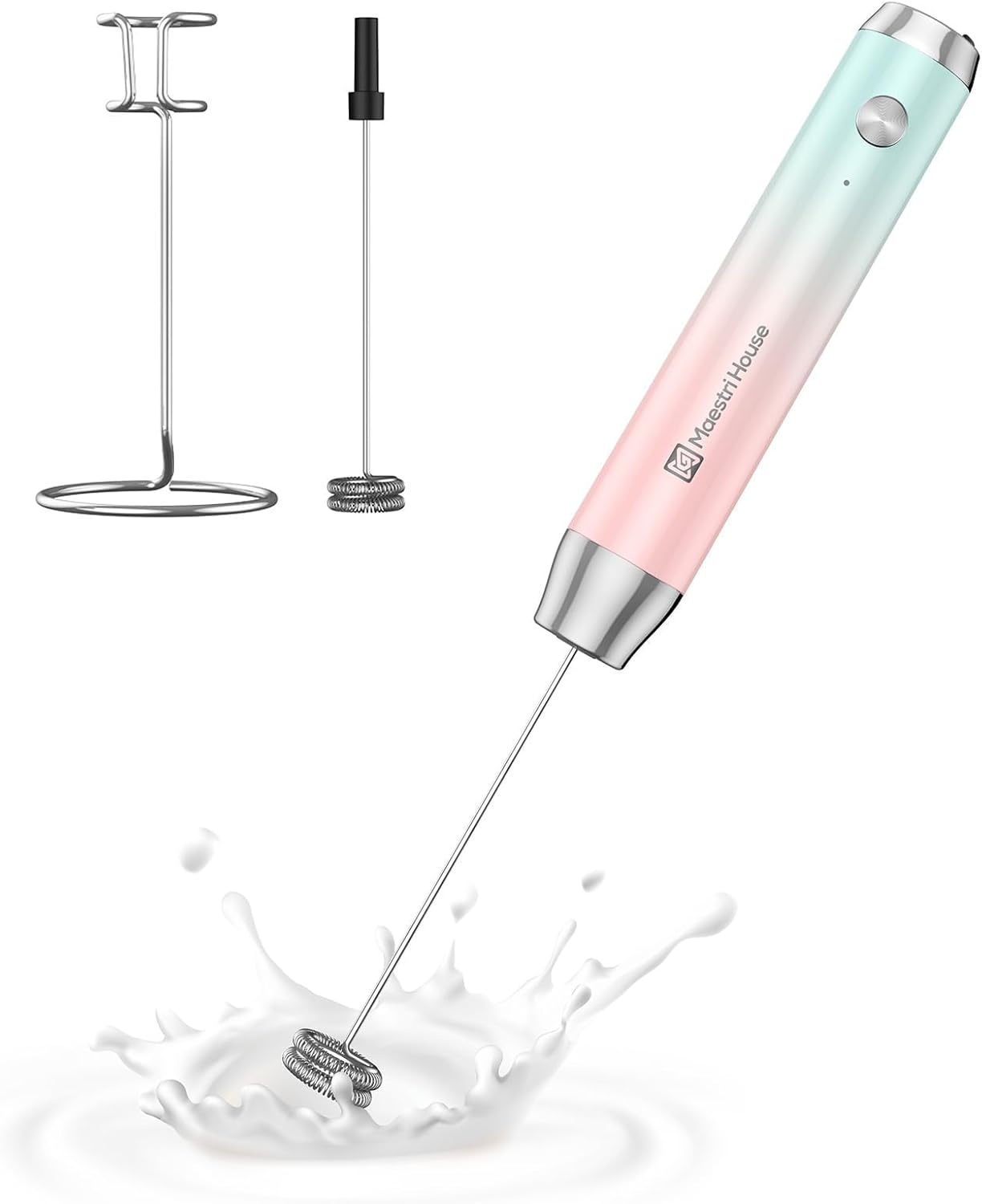 Maestri House Melkopschuimer: Oplaadbaar & Waterdicht met 32% Korting!