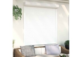 vidaXL Rolluik Aluminium Wit 140x150 cm - 59% Korting