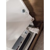 vidaXL Rolluik 140x150 cm aluminium wit