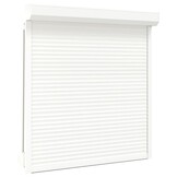 vidaXL Rolluik 140x150 cm aluminium wit