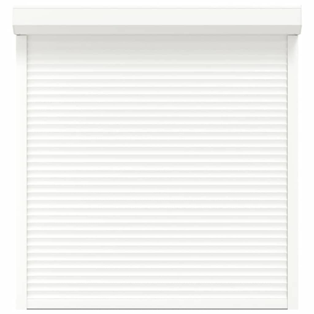 vidaXL Rolluik 140x150 cm aluminium wit