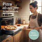 Blumtal pizzaschep met groot oppervlak 30,5 x 30,5 cm - praktische aluminium pizzaschep - met steel - pizzaschuiver - met aluminium steel