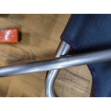 vidaXL Strandtrolley met wielen draagbaar en inklapbaar blauw