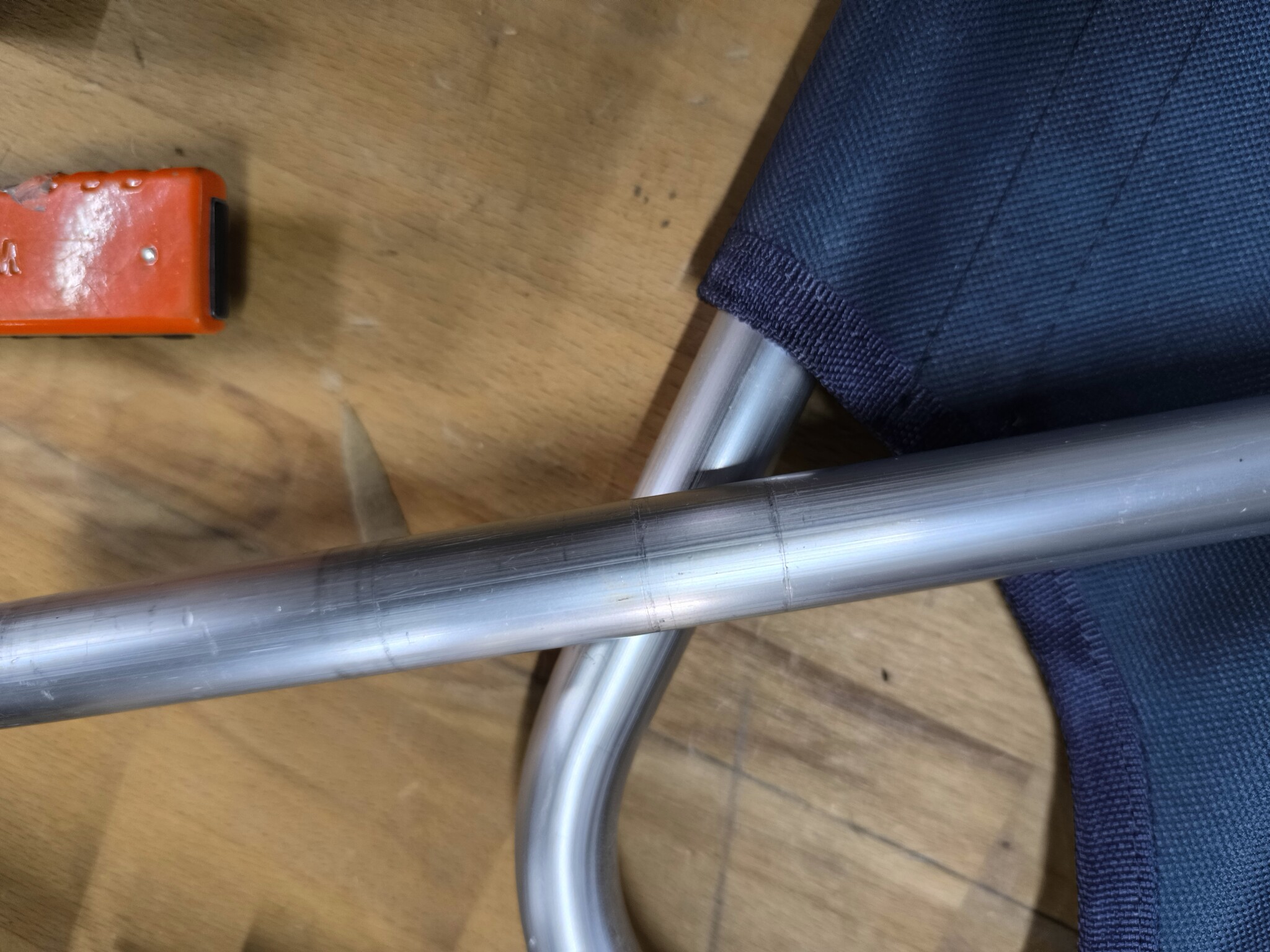 vidaXL Strandtrolley met wielen draagbaar en inklapbaar blauw