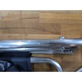 vidaXL Strandtrolley met wielen draagbaar en inklapbaar blauw