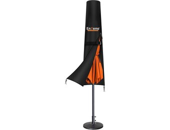 Enzeno Beschermhoes voor parasol, dekzeil voor zweefparasol, 175 x 31/37 cm - Maat Without rod 176 x 31/37 cm