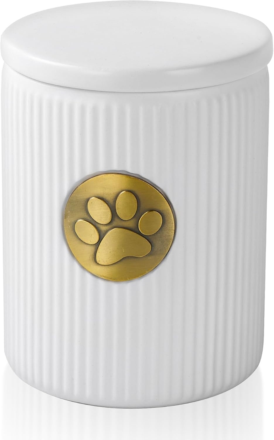 Hondenurn, huisdierurn voor as, 15 kg, dierenurnen voor honden, wit