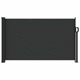 vidaXL Windscherm uittrekbaar 117x300 cm zwart