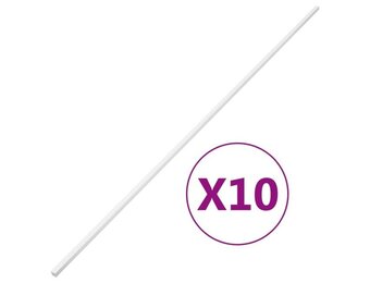 vidaXL Kabelgoot 10x10 mm 10 m PVC