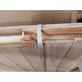 vidaXL Tuinschuur 55x52x112 cm massief vurenhout