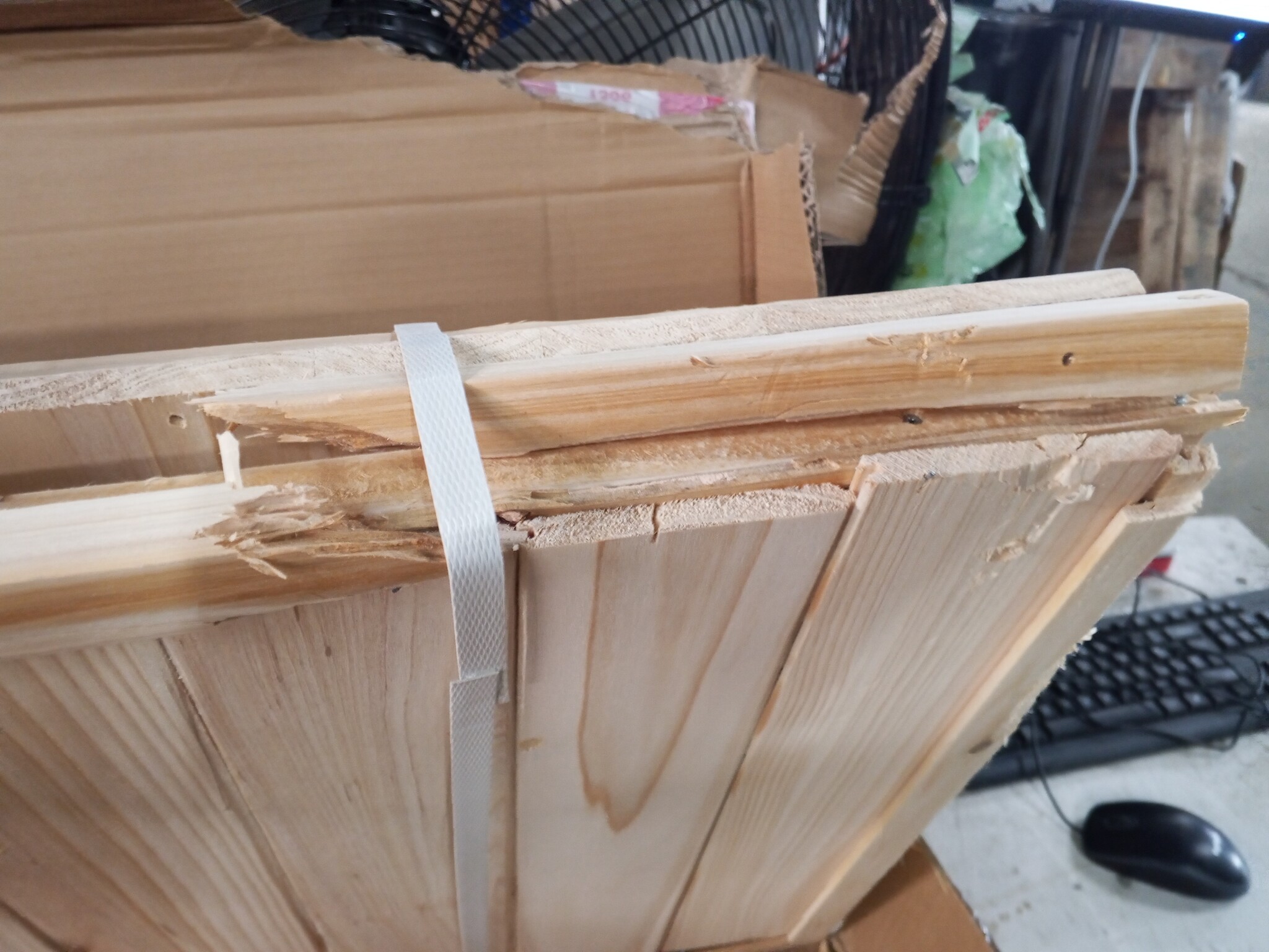 vidaXL Tuinschuur 55x52x112 cm massief vurenhout
