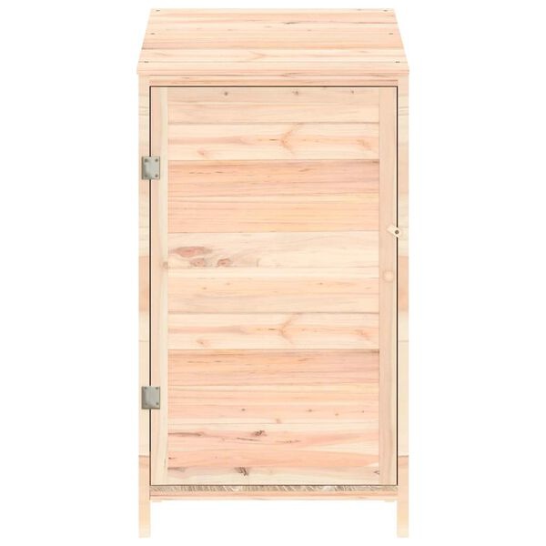 vidaXL Tuinschuur 55x52x112 cm massief vurenhout