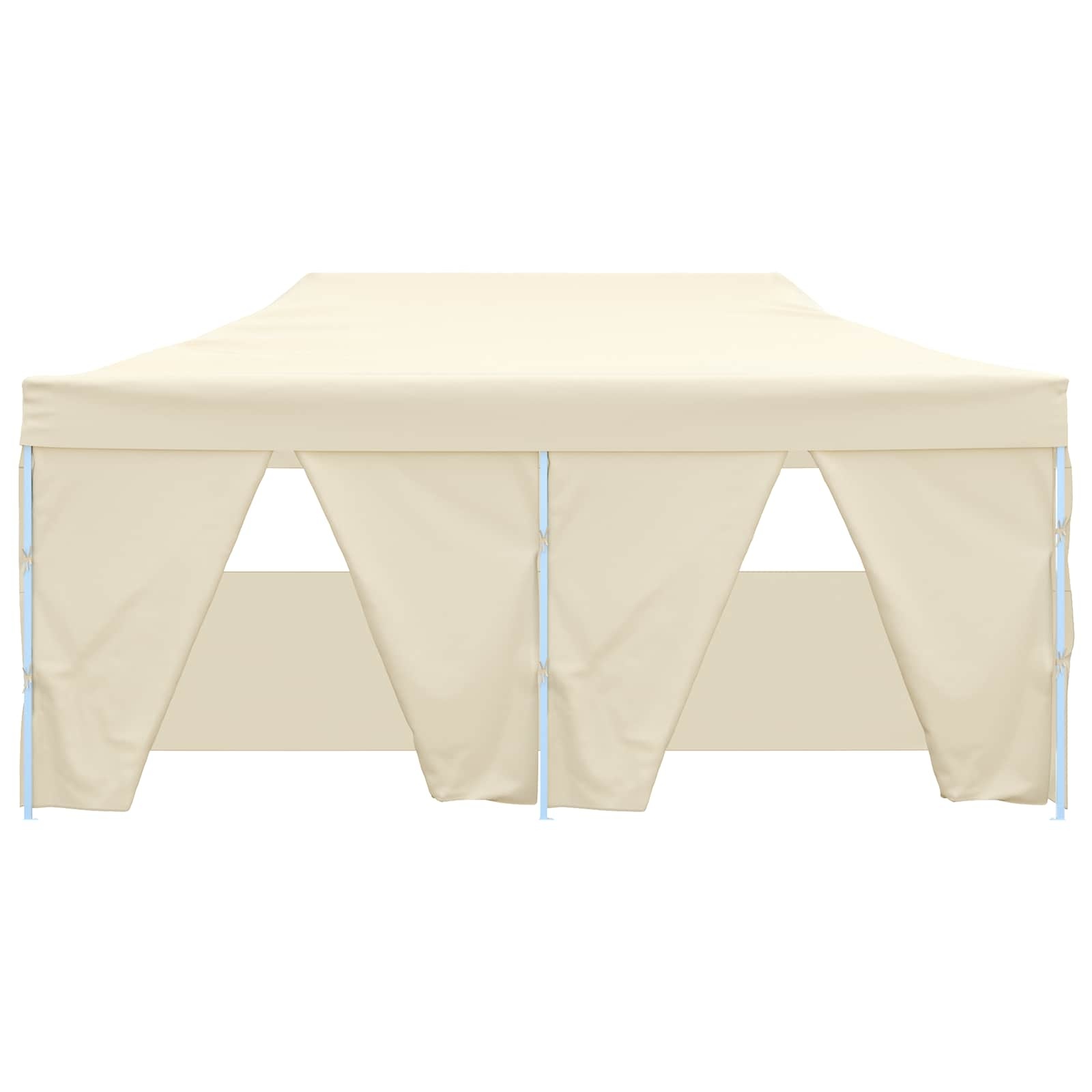 vidaXL Partytent 291 x 580 x 315 cm Crèmekleurig Oxford Stof