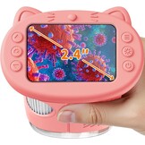 Digitale Microscoop voor Kinderen - 1000x Vergroting - 2.4 inch Scherm - Roze