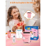 Digitale Microscoop voor Kinderen - 1000x Vergroting - 2.4 inch Scherm - Roze