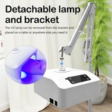Nagellamp, 48 W uv-led-nagellamp met 22 drogerballen voor gelnagellak met automatische sensor en lcd-display voor manicure thuis en cosmeticacentra