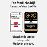 Brennenstuhl Secure-Tec Stekkerdoos 8-voudig met overspanningsbeveiliging en Main-Follow functie (stekkerdoos met 3m kabel en schakelaar) antraciet