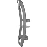 WENKO Gomo kleerhanger, kunststof, grijs, 2,5 x 0,2 x 500 cm