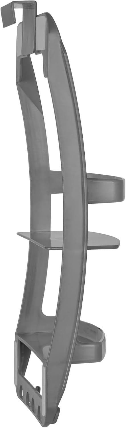 WENKO Gomo kleerhanger, kunststof, grijs, 2,5 x 0,2 x 500 cm
