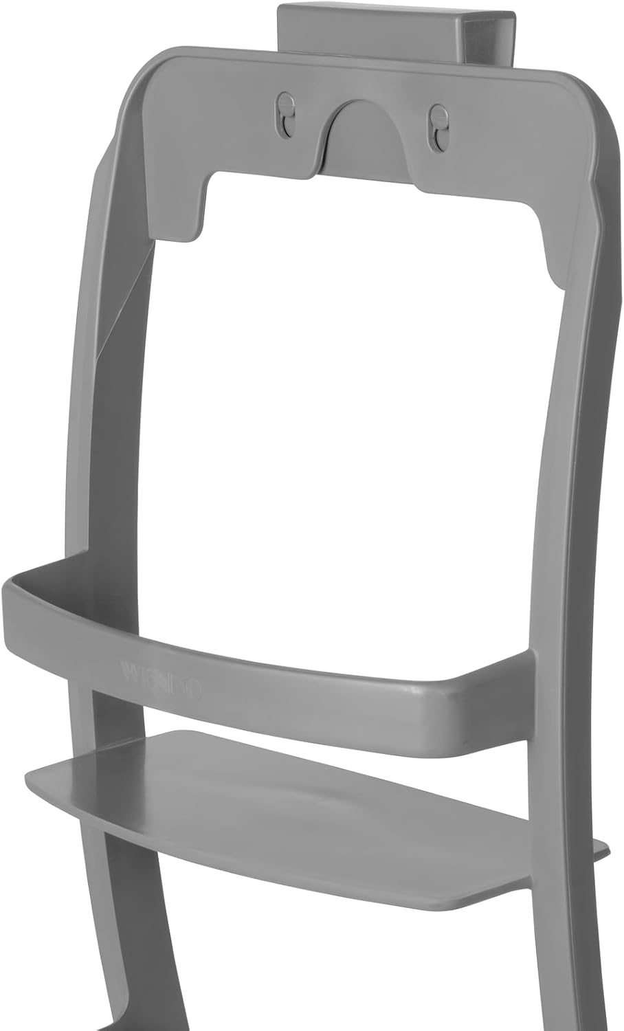 WENKO Gomo kleerhanger, kunststof, grijs, 2,5 x 0,2 x 500 cm