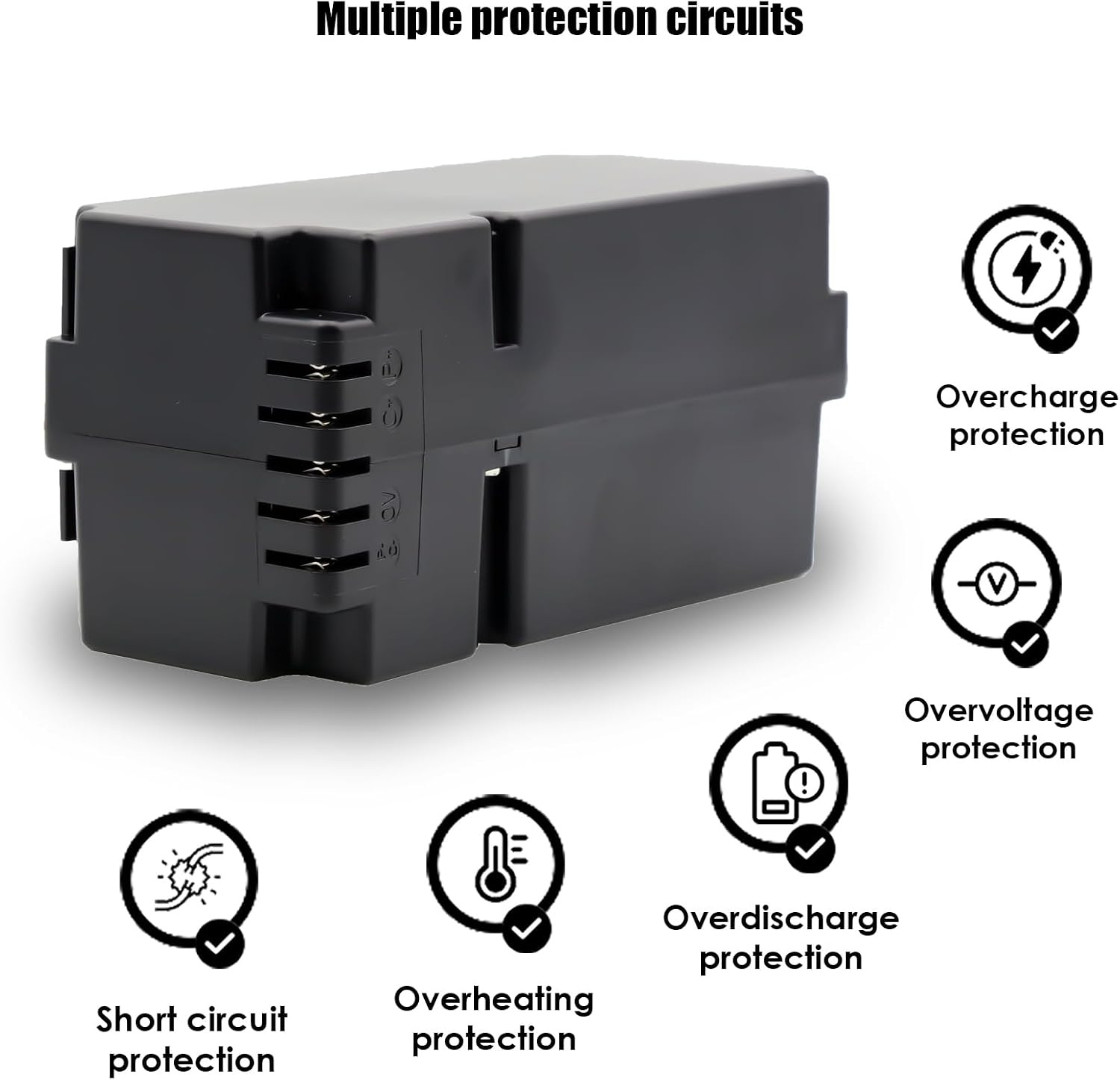 BLESYS 3900mAh Batterij voor Yard Force SA500ECO SA600H SA800PRO SA900 SC600ECO SA650ECO NX60i X50i Robot grasmaaier 25.5V 98.28Wh 862615 862617 862618 Reservebatterij