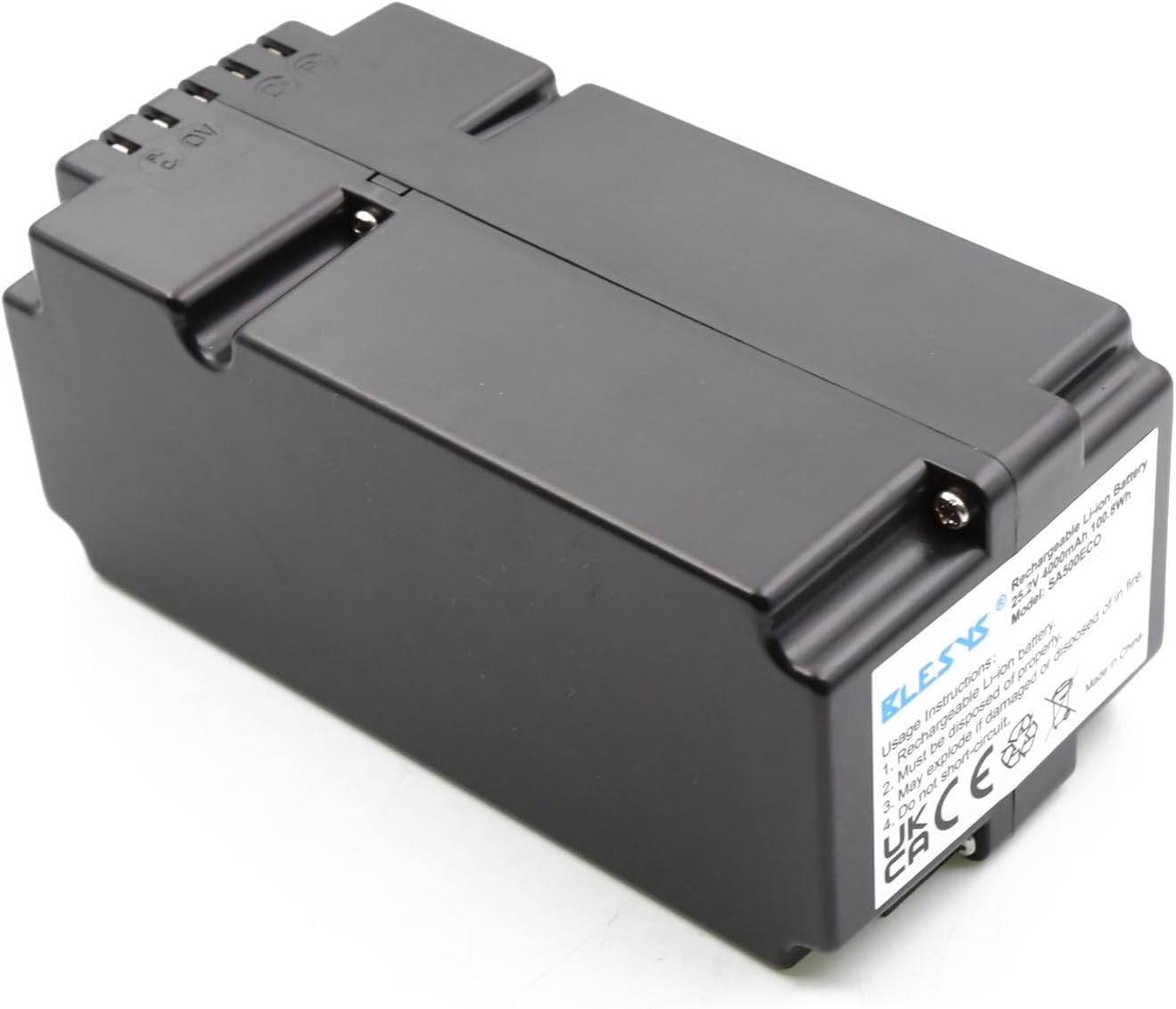 BLESYS 3900mAh Batterij voor Yard Force SA500ECO SA600H SA800PRO SA900 SC600ECO SA650ECO NX60i X50i Robot grasmaaier 25.5V 98.28Wh 862615 862617 862618 Reservebatterij