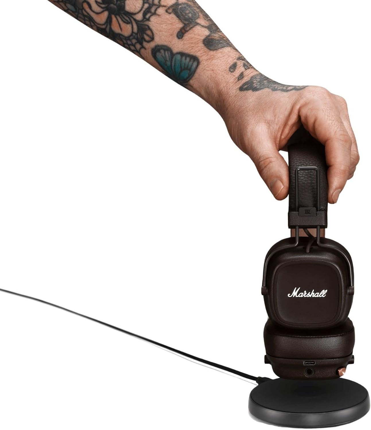 Marshall Major IV Bluetooth Opvouwbare Hoofdtelefoon - Bruin